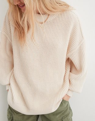 Aerie Chenille Oversized Sweater  Sweaters, Cozy womens sweaters, Clothes
