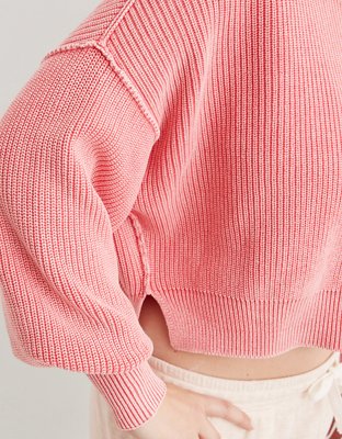 Aerie Beyond Cropped Sweater