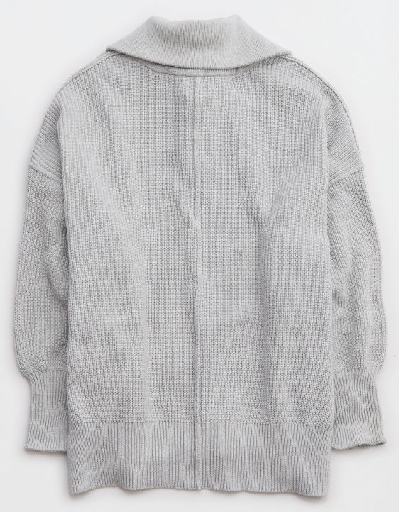 Aerie Beyond Quarter Zip Sweater