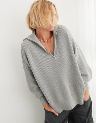 Aerie Vacay Every Day V Neck Sweatshirt