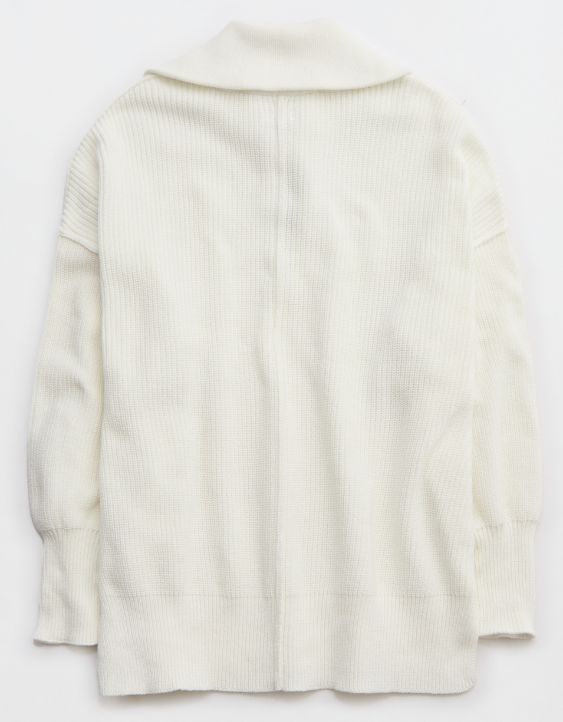 Aerie Beyond Quarter Zip Sweater