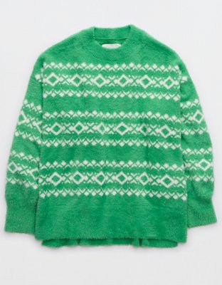 Женские свитеры Aerie Flurry Oversized Crew Sweater — фото 3