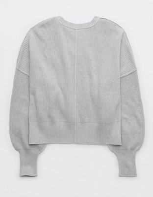 Aerie Beyond Cropped Sweater