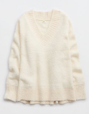 Aerie Teddy Boucle Sweater