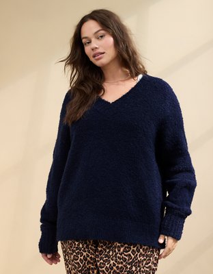 Aerie Teddy Boucle Sweater