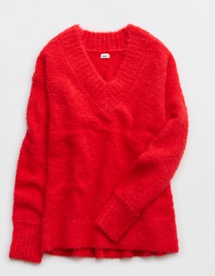 Aerie Teddy Boucle Sweater