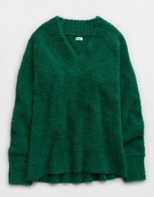 Aerie Teddy Boucle Sweater