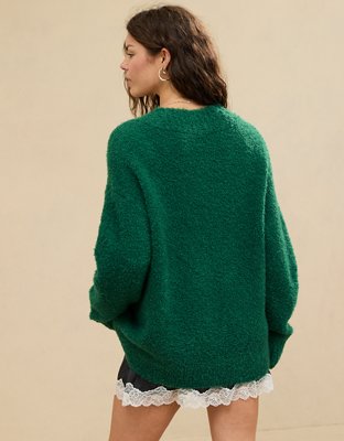 Aerie Teddy Boucle Sweater