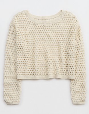 Женские свитеры Aerie Crochet Vacay Sweater — фото 4