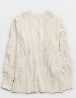 Aerie Beyond Chenille V-Neck Sweater