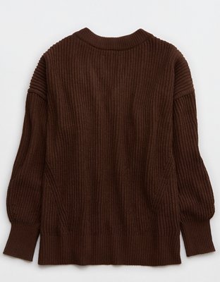 Женские свитеры Aerie Beyond Chenille V-Neck Sweater — фото 4