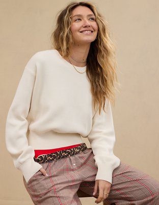 Aerie cropped sweatshirt online