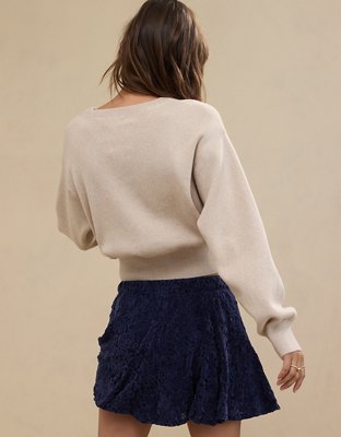 Aerie Cropped Sweater