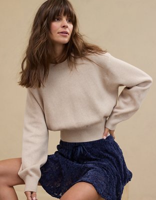 Aerie Cropped Sweater