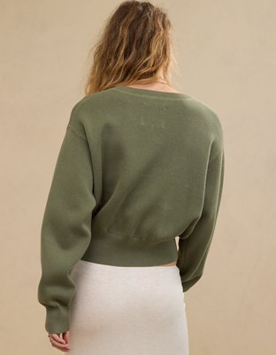 Aerie Cropped Sweater