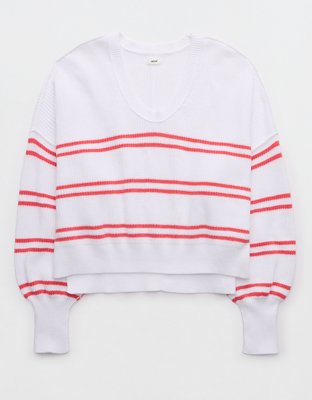 Aerie Beyond Cropped Sweater