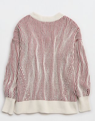 Aerie Beyond Chenille V-Neck Sweater