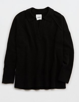 Aerie unREAL Polo Sweater