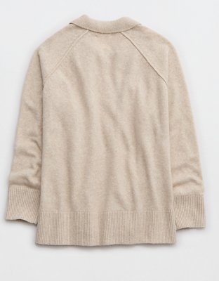 Aerie unREAL Polo Sweater