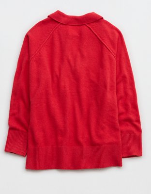 Aerie Unreal Polo Sweater