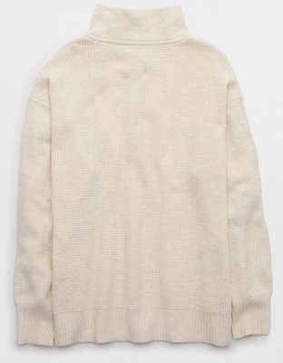 Aerie CozyUp Button Sweater