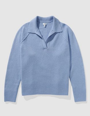 Aerie unREAL Polo Sweater