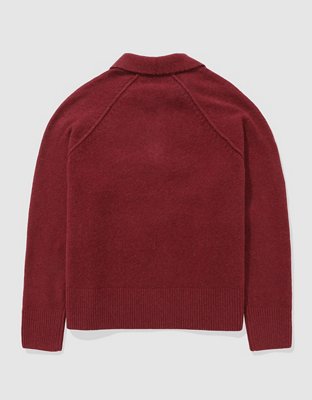 Aerie unREAL Polo Sweater