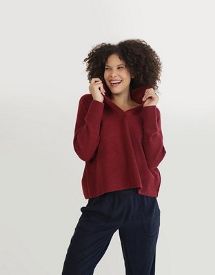 Aerie unREAL Polo Sweater