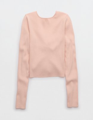 Женские свитеры Aerie Cropped Rosette Sweater — фото 4