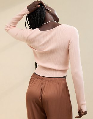 Женские свитеры Aerie Cropped Rosette Sweater — фото 2