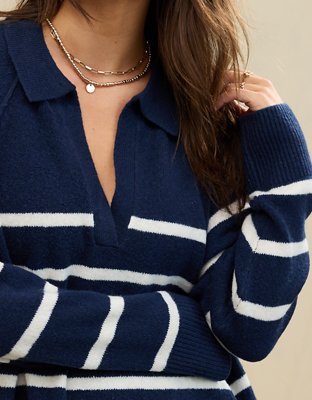 Aerie Unreal Polo Sweater