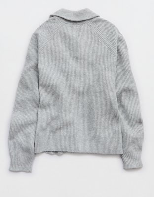 Aerie Classic Quarter Button Sweater
