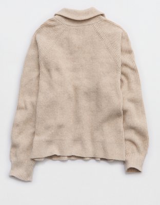 Aerie Classic Quarter Button Sweater