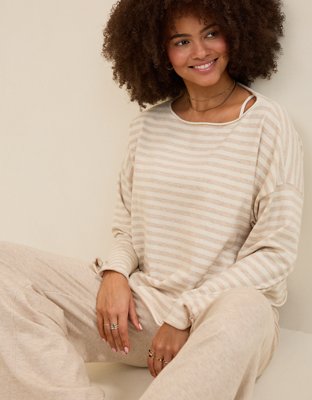 Aerie Sunday Soft Boatneck Sweater