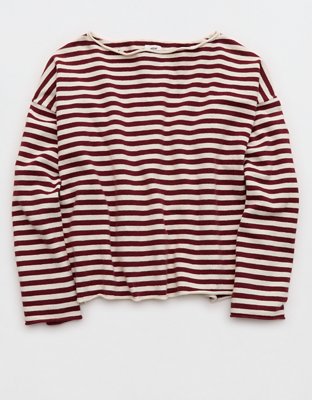 Aerie Sunday Soft Boatneck Sweater