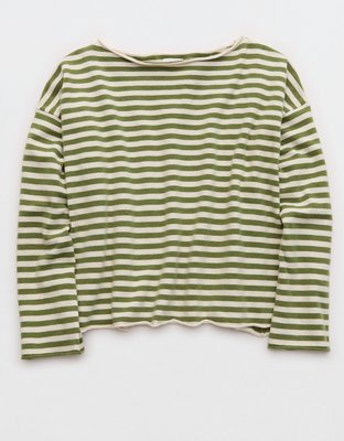 Aerie Sunday Soft Boatneck Sweater