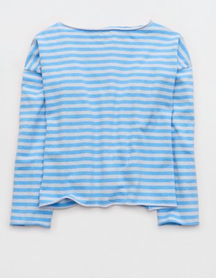 Aerie Sunday Soft Boatneck Sweater