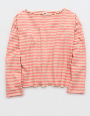 Aerie Sunday Soft Boatneck Sweater