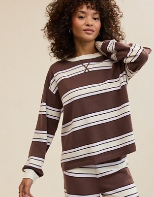 Aerie Sunday Soft Crew Sweater