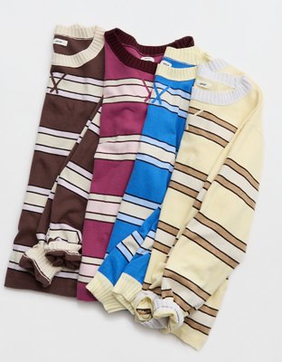 Aerie Sunday Soft Crew Sweater