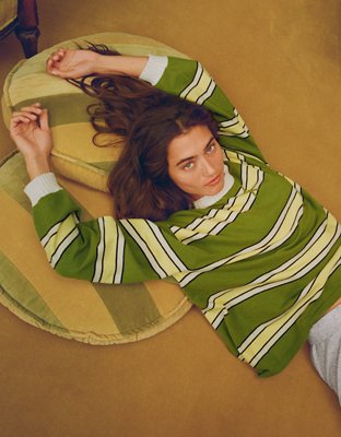 Aerie Sunday Soft Crew Sweater