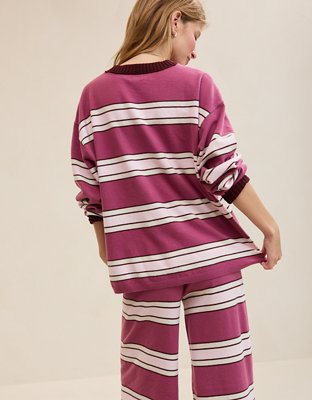 Женский свитер Aerie Sunday Soft Crew, цвет: Autumn Jam — фото 2