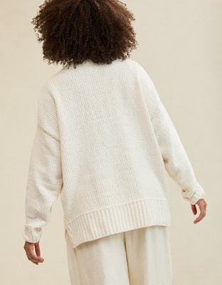 Aerie Like Candy Crew Sweater