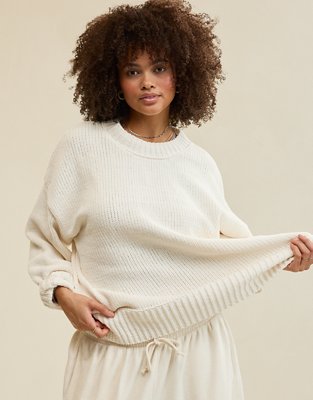 Aerie Like Candy Crew Sweater