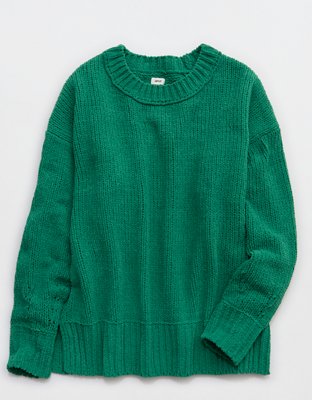 Aerie Like Candy Crew Sweater