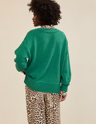 Aerie Like Candy Crew Sweater
