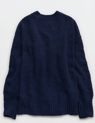 Aerie Like Candy Crew Sweater