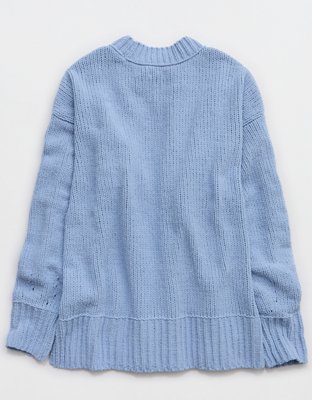 Aerie Like Candy Crew Sweater