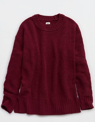 Aerie Like Candy Crew Sweater