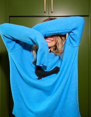 Aerie Softest Luxe Crew Sweater